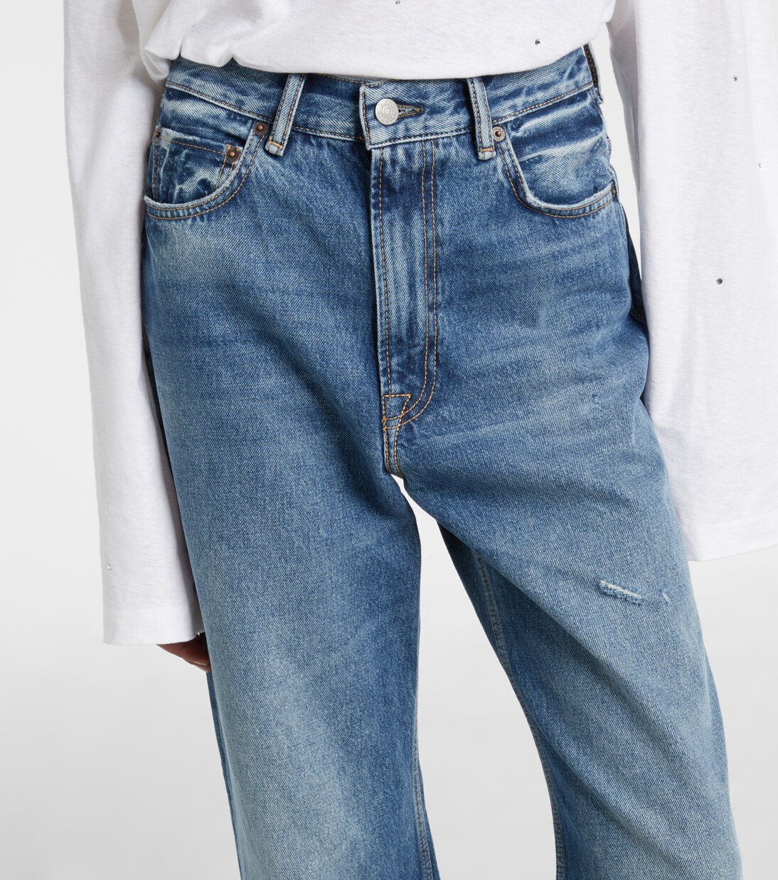 High waist wide-leg jeans | Acne Studios