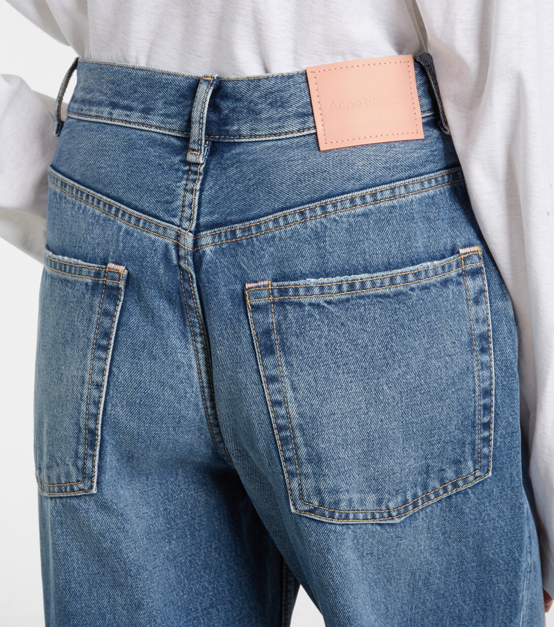 High waist wide-leg jeans | Acne Studios