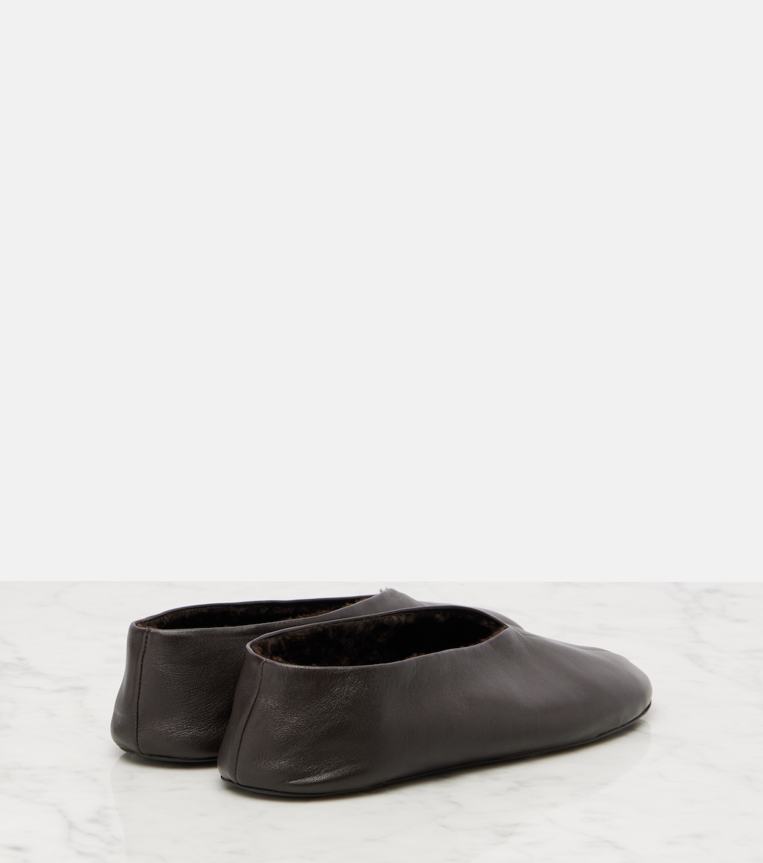 Stella leather ballet flats | The Row