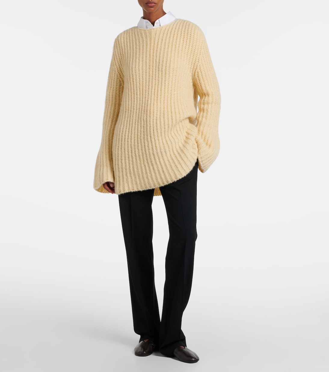 Stella leather ballet flats | The Row