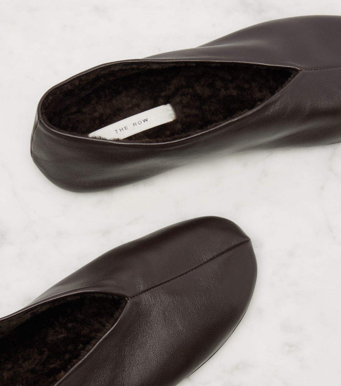 Stella leather ballet flats | The Row