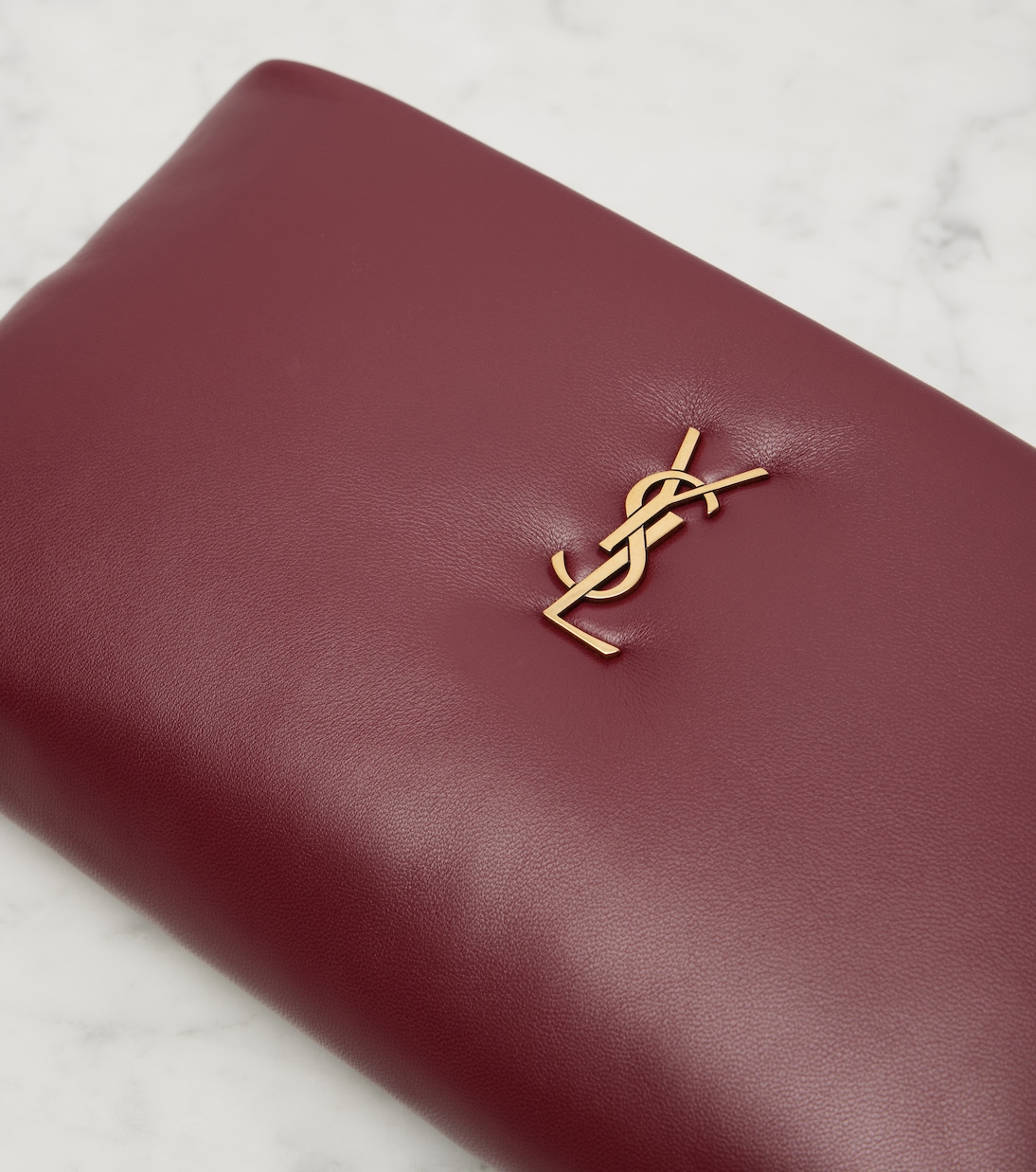 Clutch Calypso aus Leder | Saint Laurent