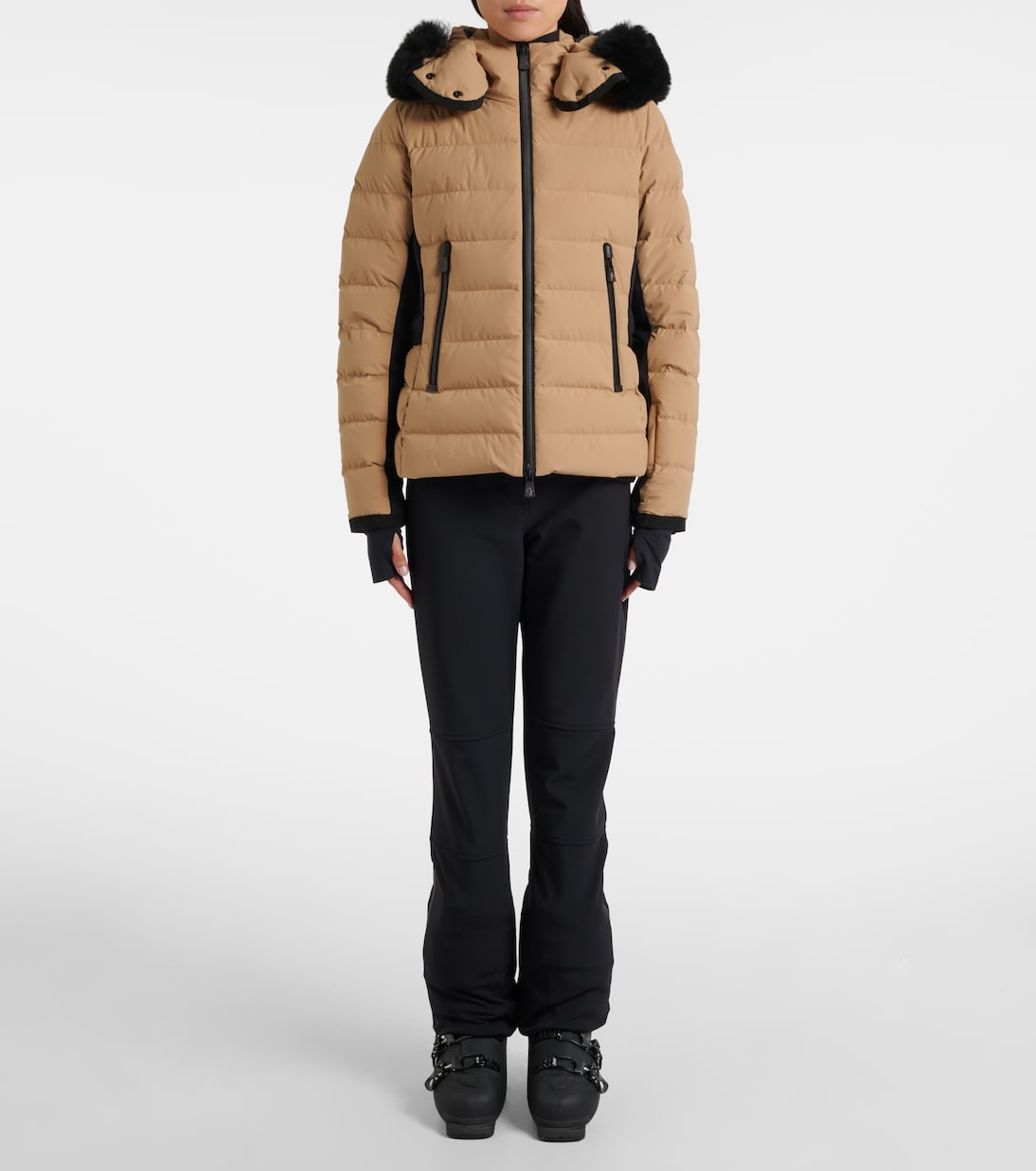 Piumino da sci con shearling | Moncler Grenoble