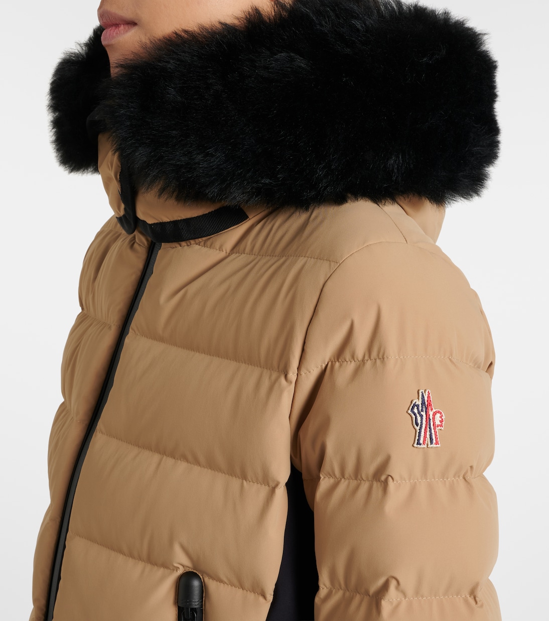 Piumino da sci con shearling | Moncler Grenoble