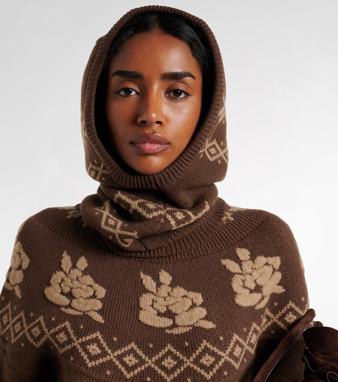 Argyle wool hood | Magda Butrym