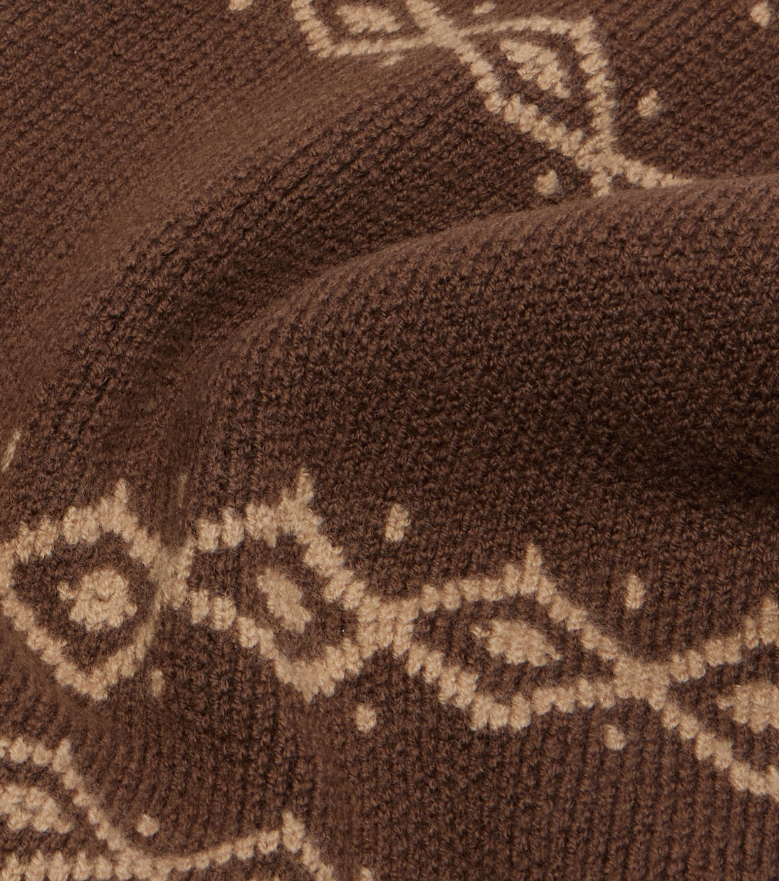 Argyle wool hood | Magda Butrym