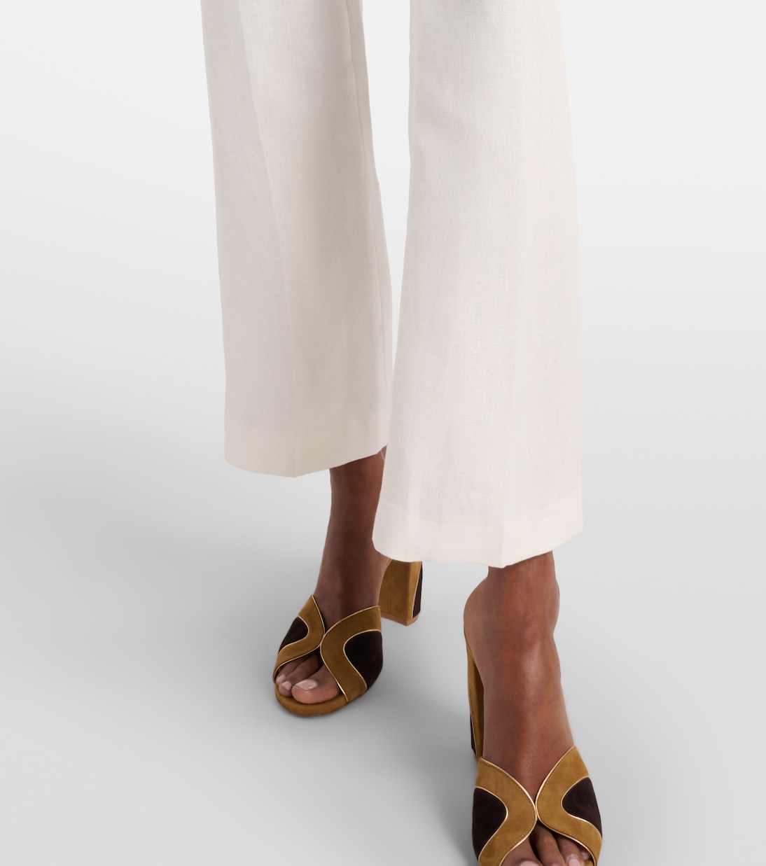 Pantalones acampanados de lino | Etro