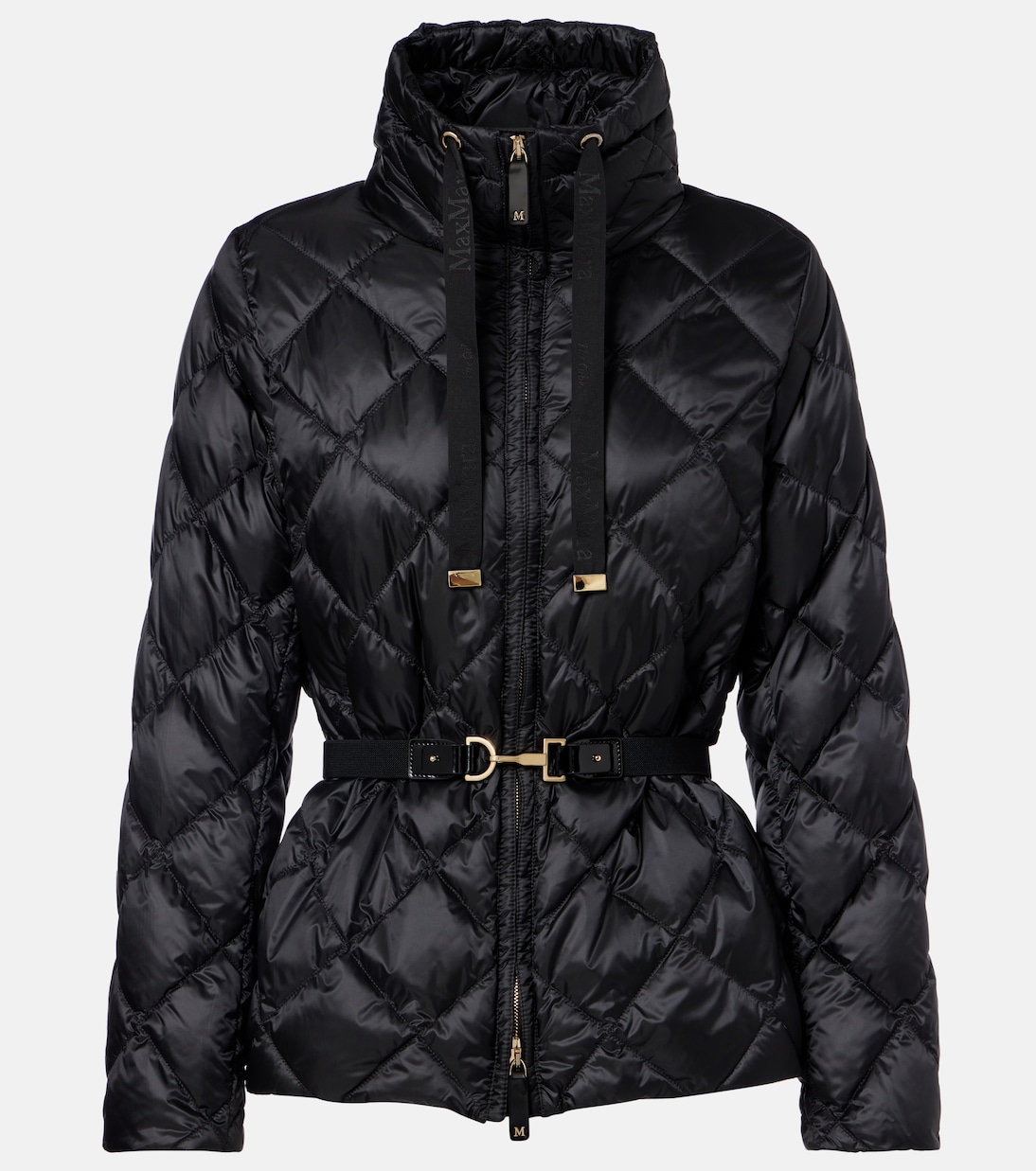 Belted quilted down jacket | Max Mara