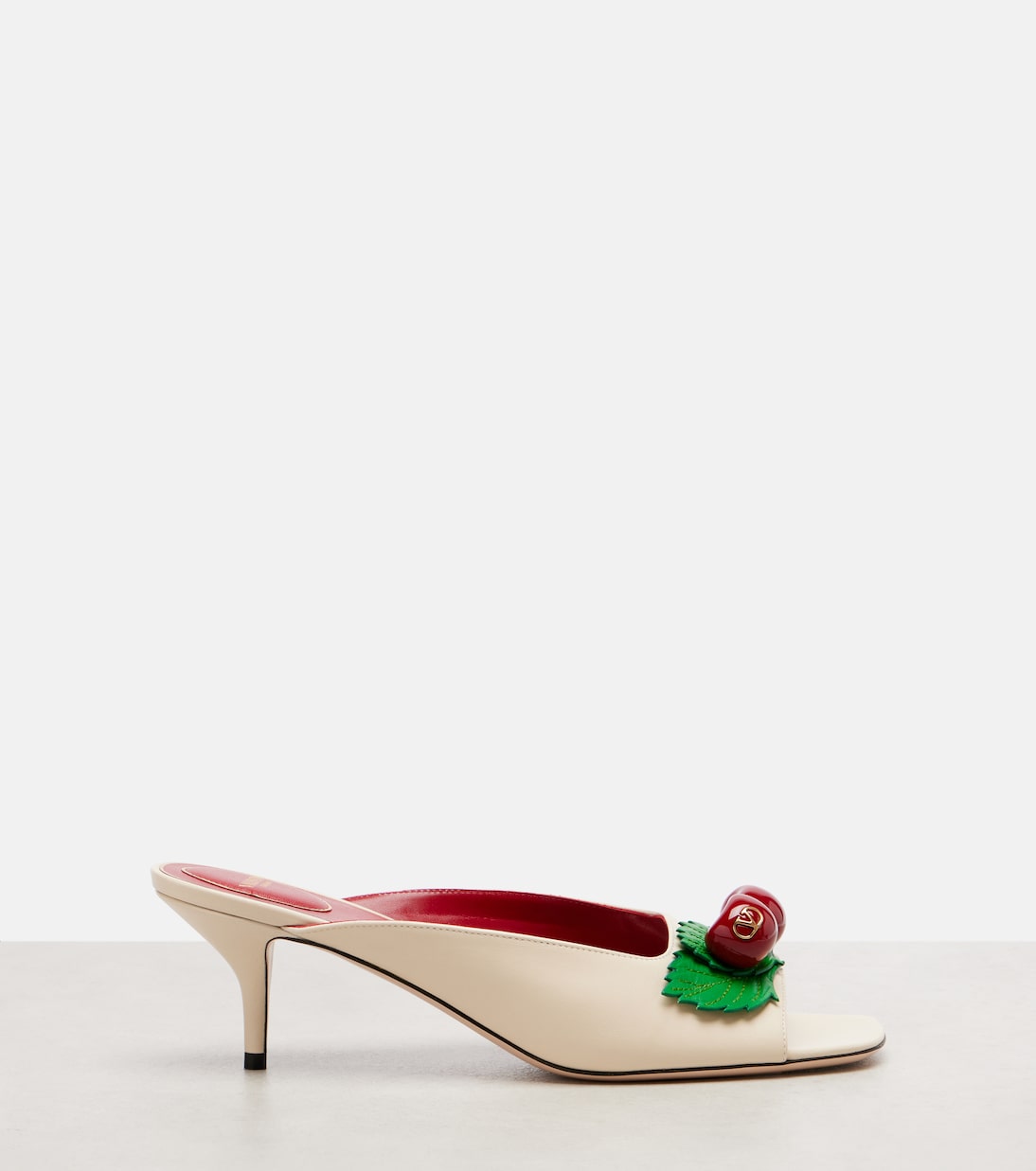 Cherryfic 55 leather mules | Valentino Garavani