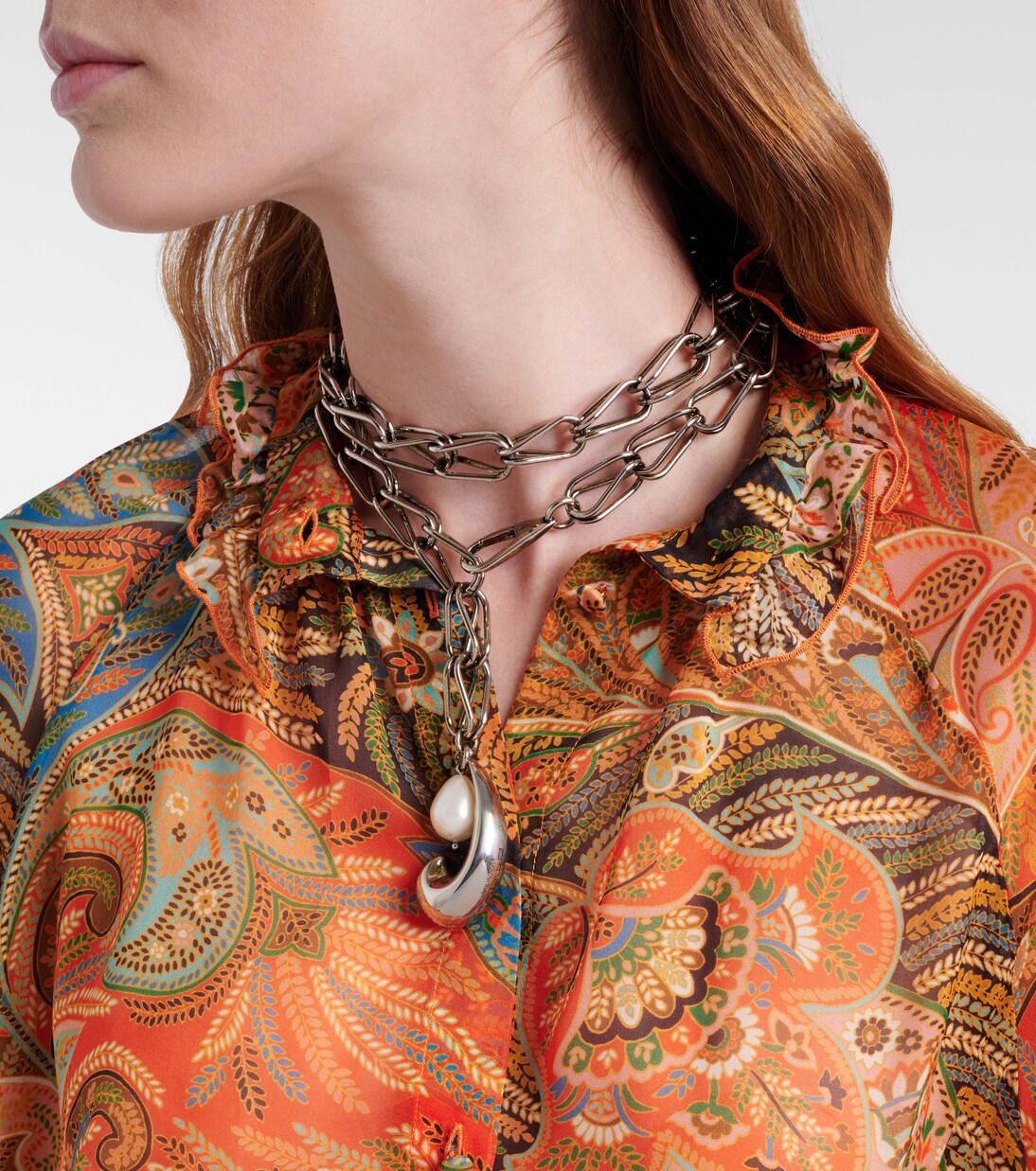 Collar de cadena adornado | Etro