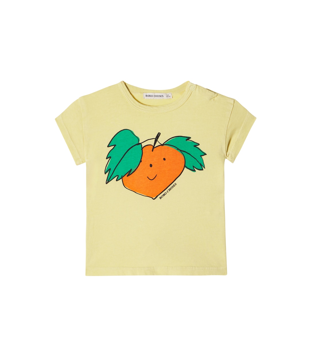 Baby Curious Turnip cotton jersey T-shirt | Bobo Choses