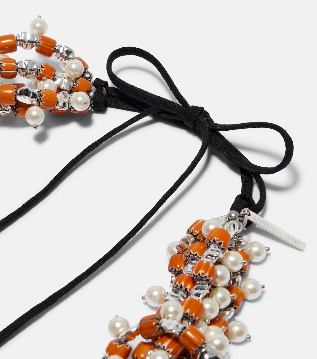 Embellished beaded necklace | Dries Van Noten