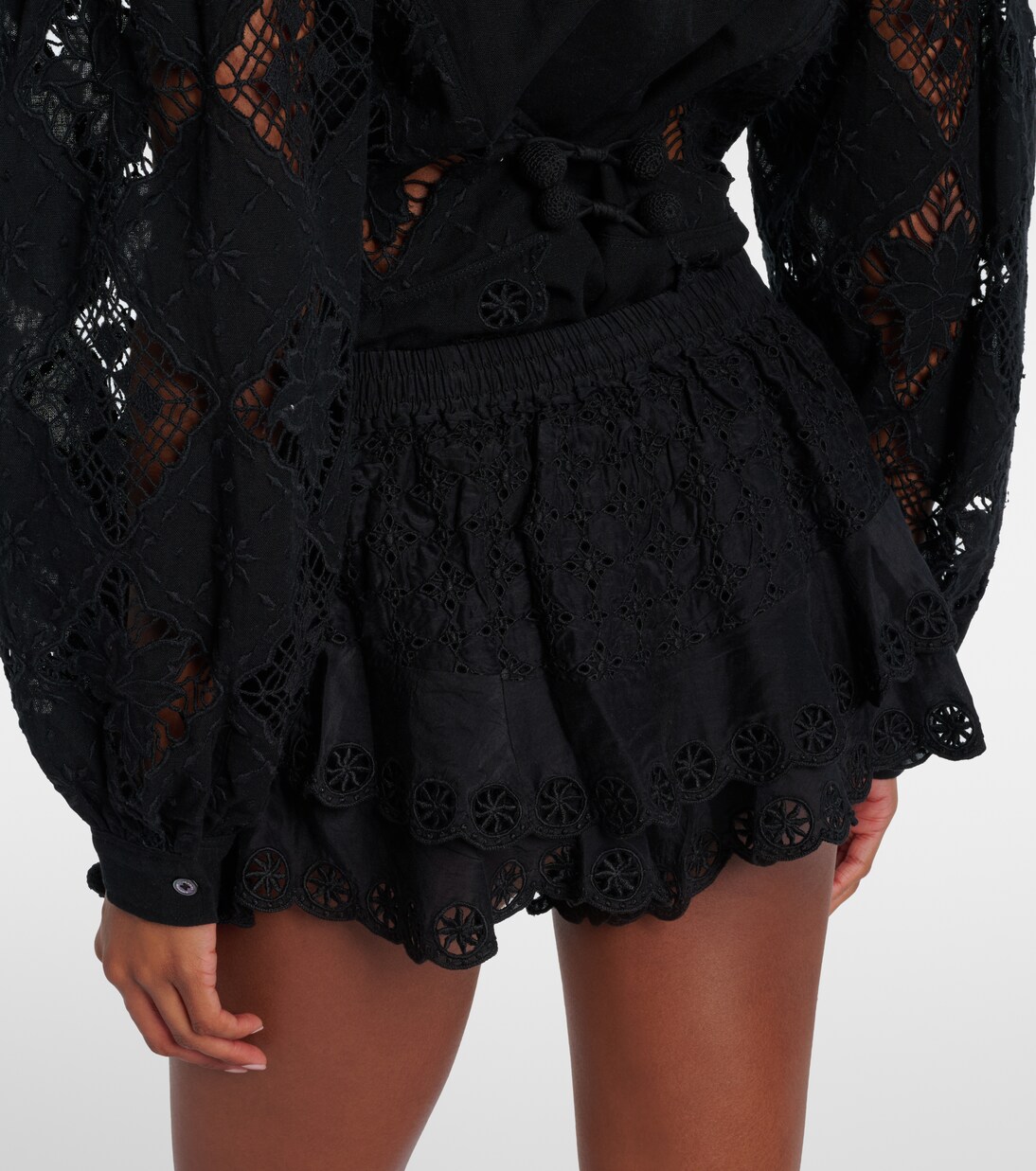 Neis棉质与真丝短裤 | Isabel Marant