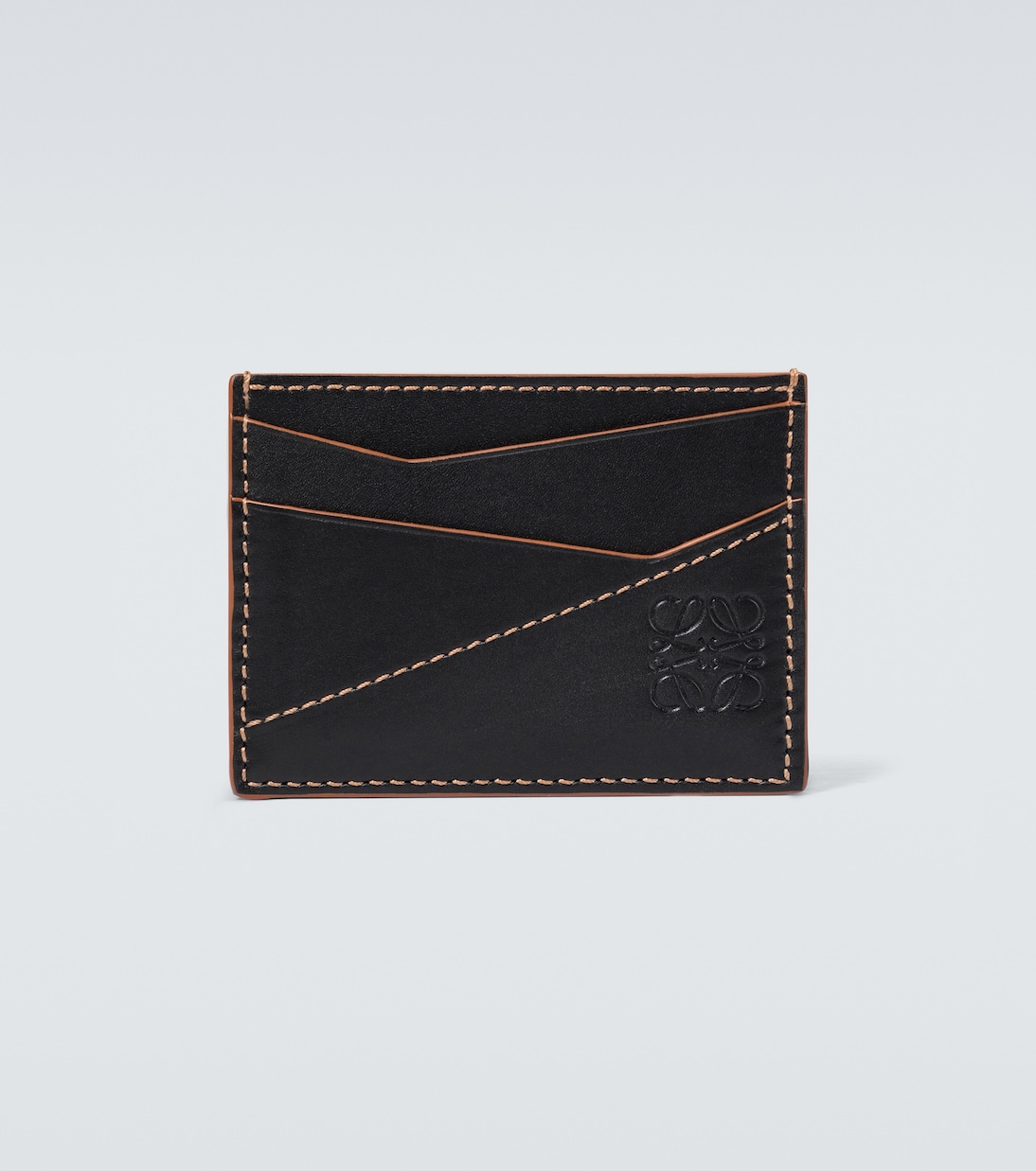 Puzzle leather card holder | Loewe