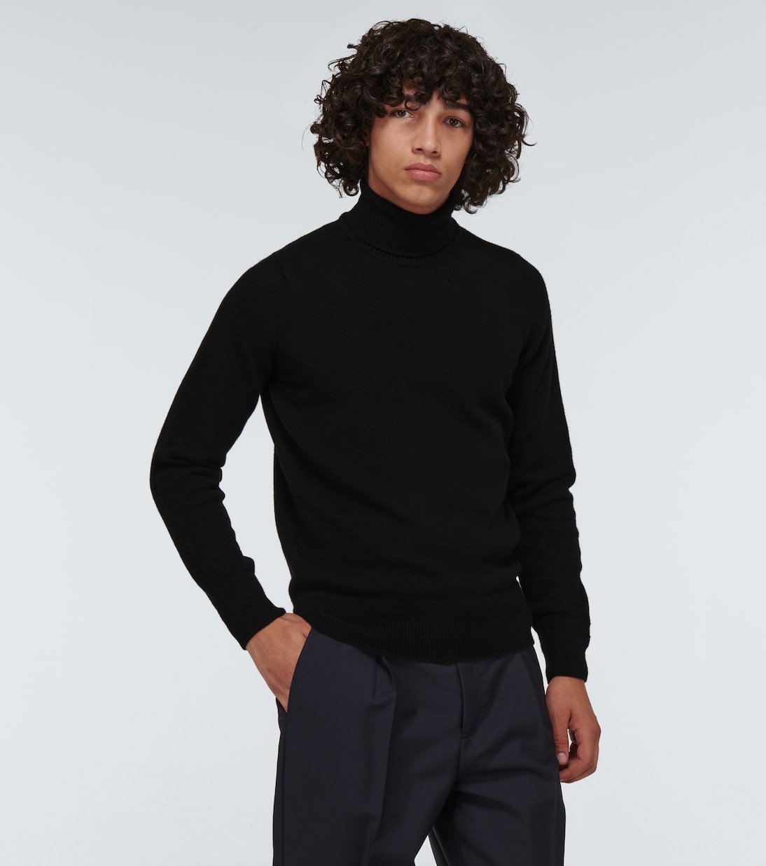 Rollkragenpullover Kolton aus Wolle und Kaschmir | John Smedley