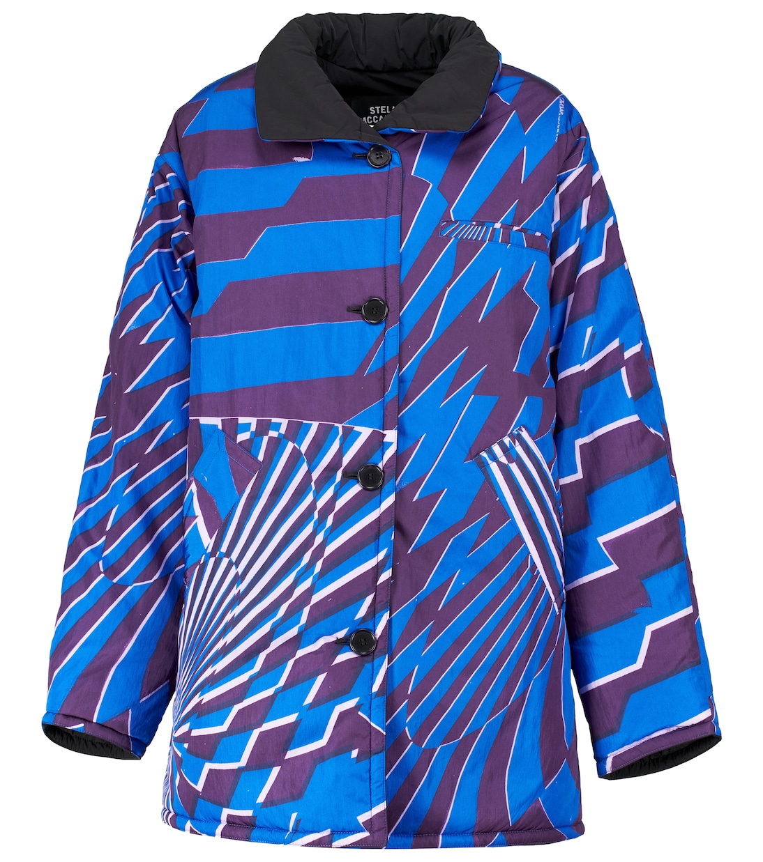 x Ed Curtis Alex reversible coat | Stella McCartney