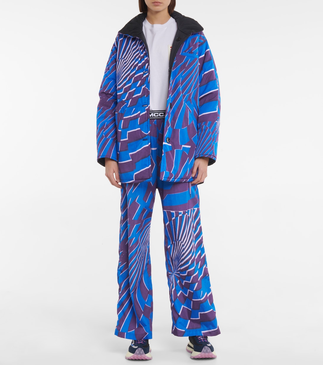 x Ed Curtis Alex reversible coat | Stella McCartney