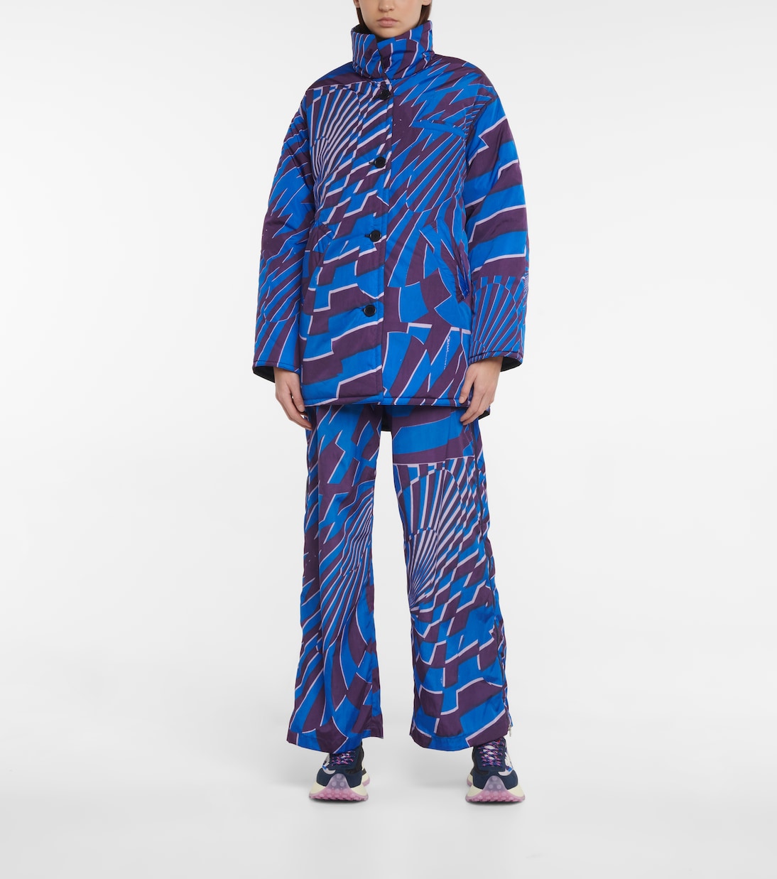 x Ed Curtis Alex reversible coat | Stella McCartney