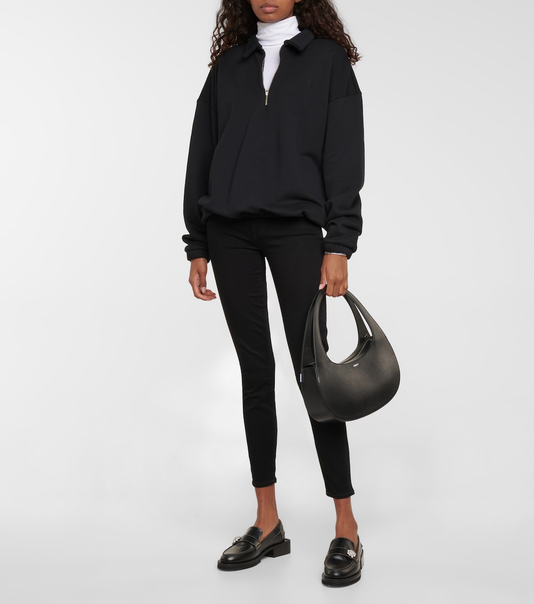 The Skinny Crop mid-rise jeans | 7 For All Mankind