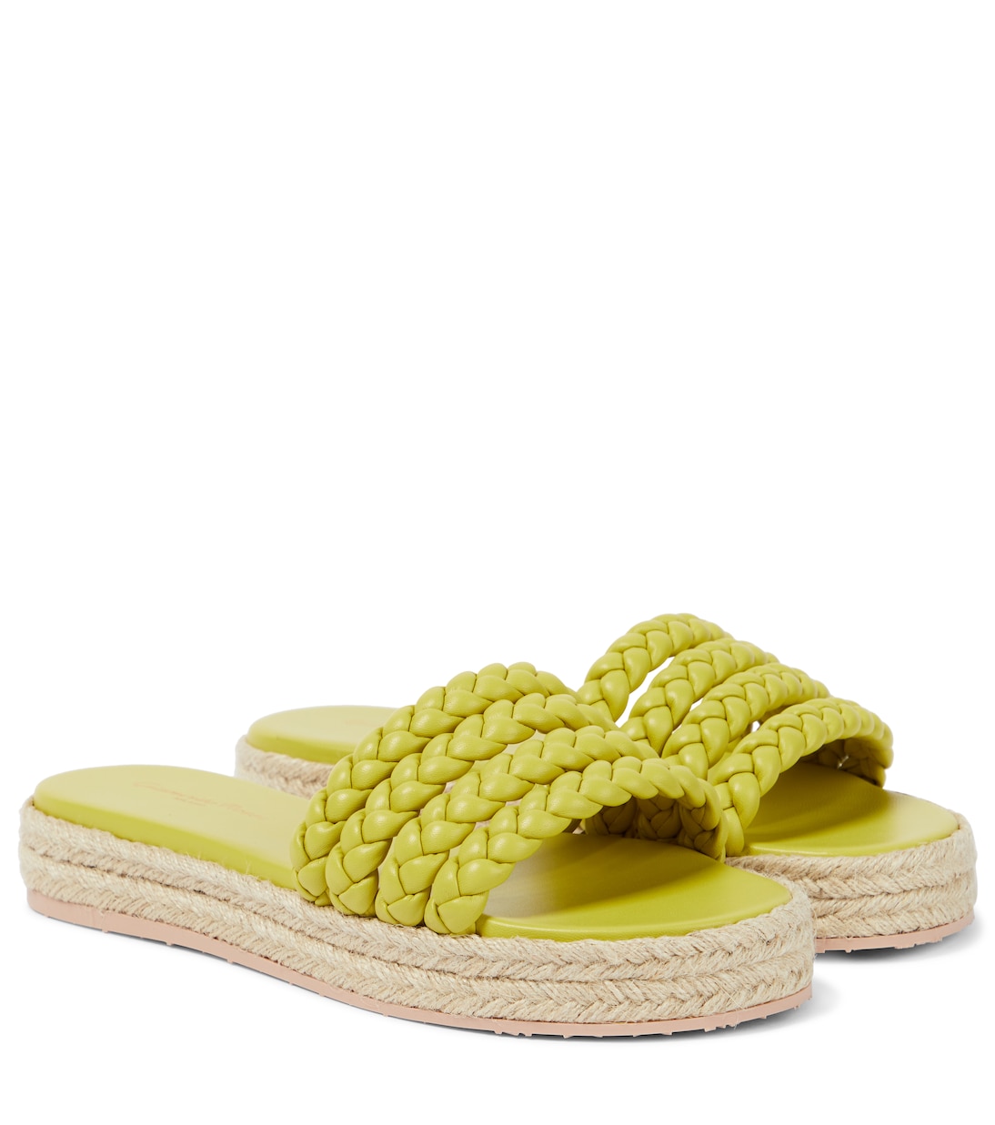 Marbella leather espadrille sandals | Gianvito Rossi