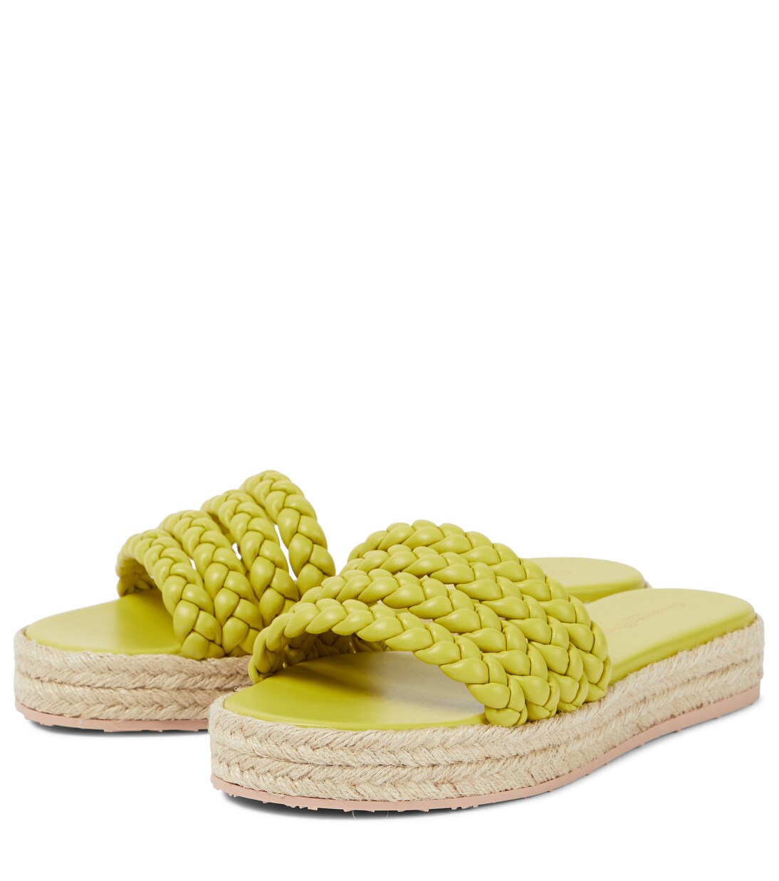 Marbella leather espadrille sandals | Gianvito Rossi