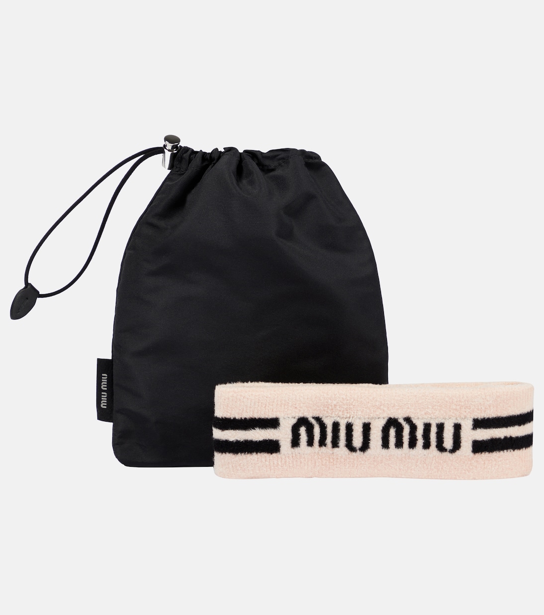 Set bandeau et serre-poignets de tennis | Miu Miu
