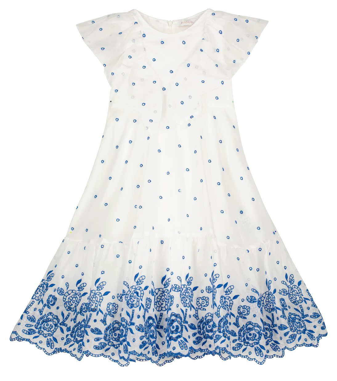 Bedrucktes Kleid aus Baumwolle | Monnalisa