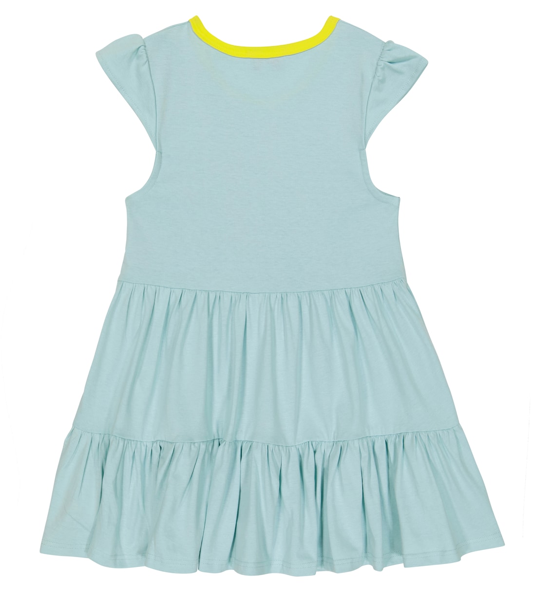 Vestido de algodón a capas estampado | Marc Jacobs Kids