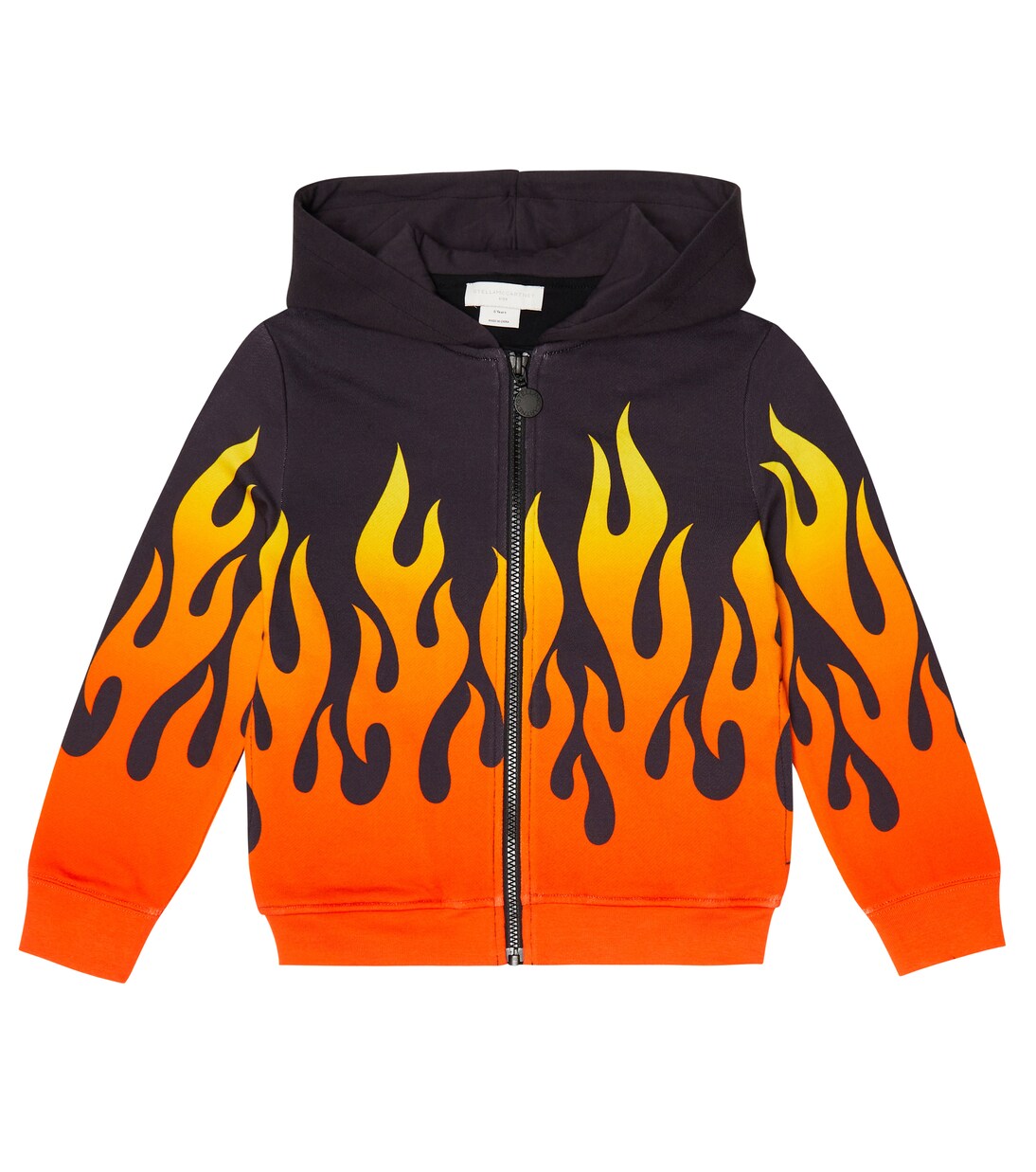 Bedruckte Kapuzenjacke aus Baumwolle | Stella McCartney Kids
