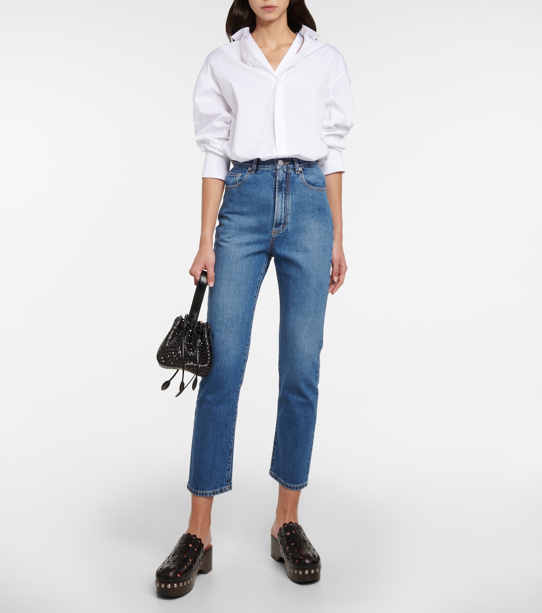 Camisa en popelín de algodón | Alaïa
