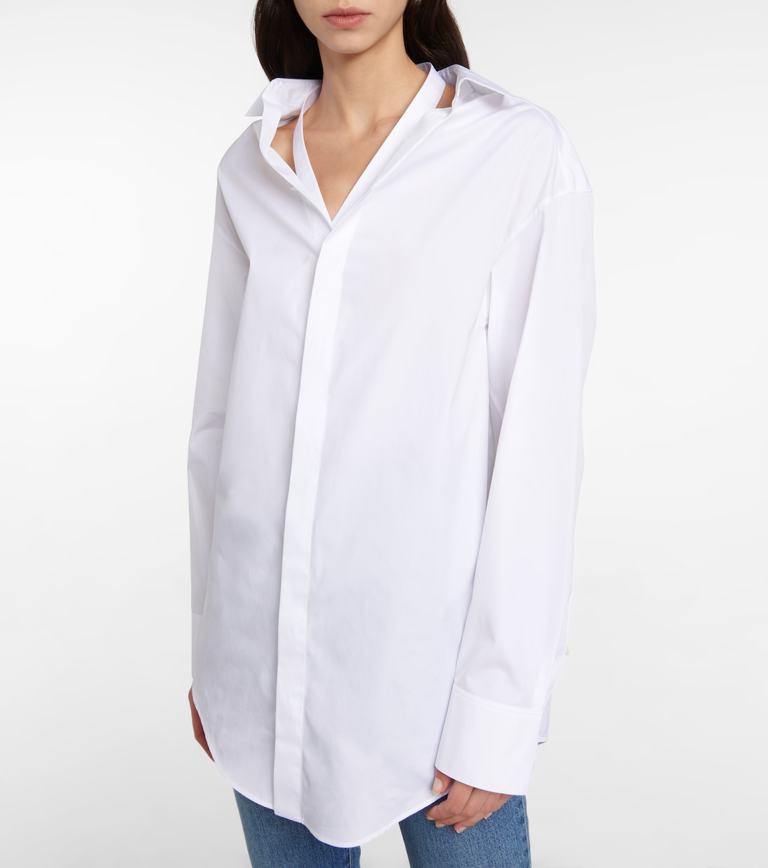 Camisa en popelín de algodón | Alaïa