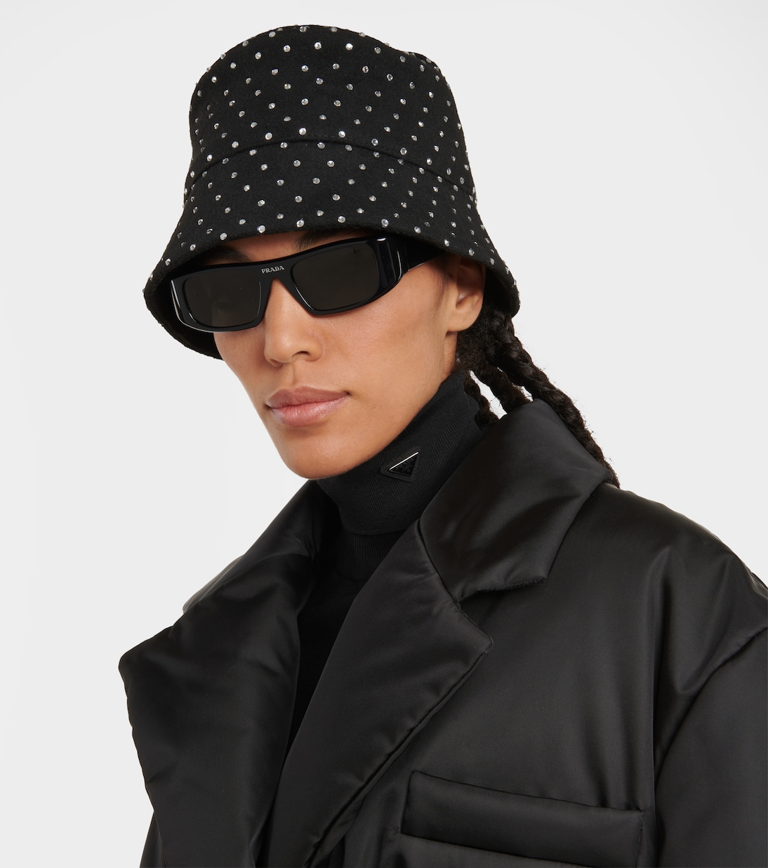 Embellished wool bucket hat | Ruslan Baginskiy