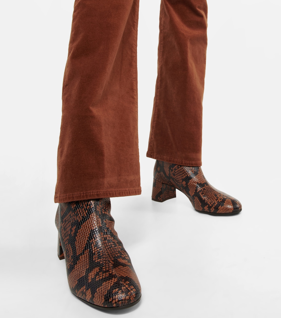 Saint Honore Leather Ankle Boots | Aquazzura