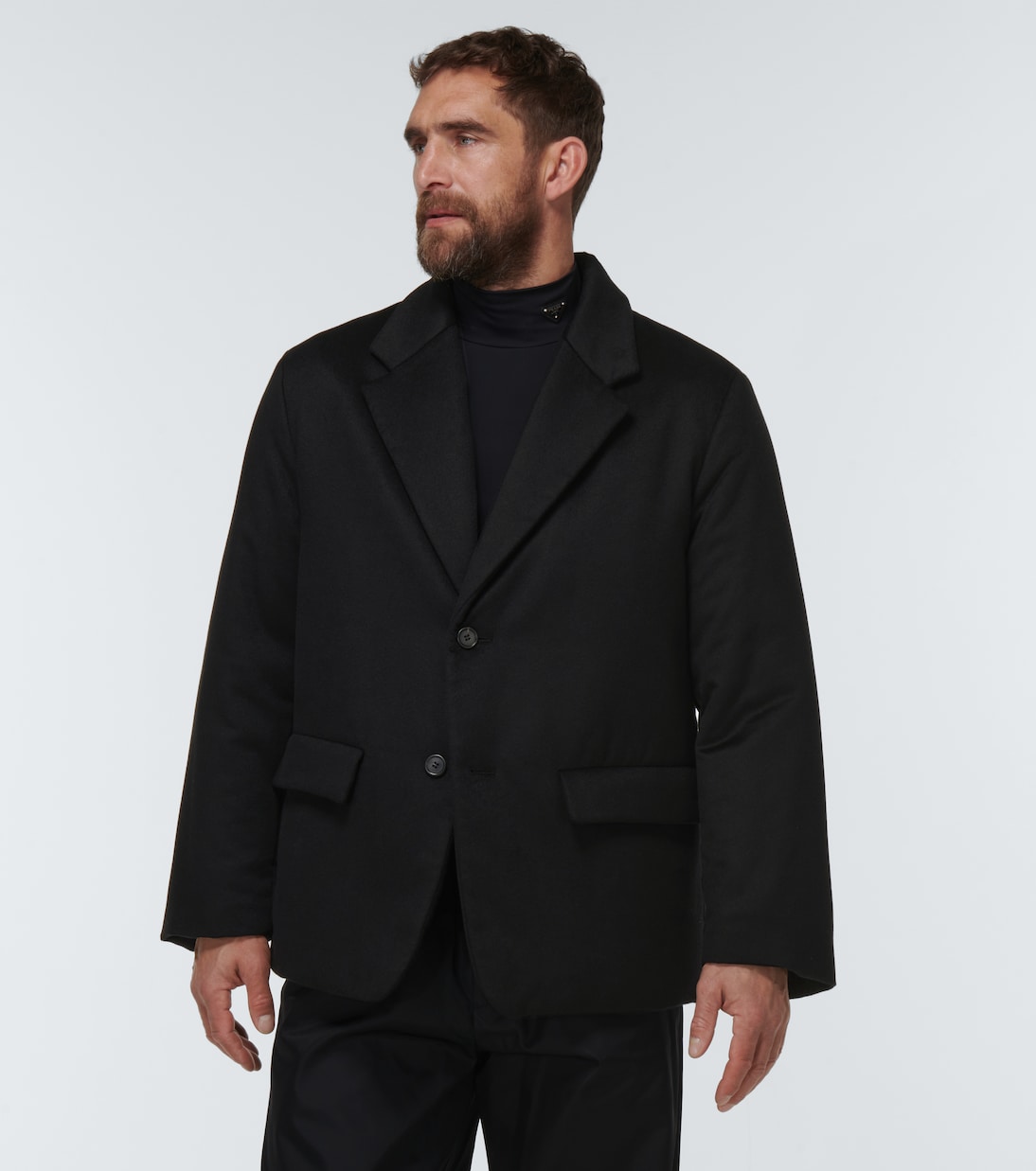 Oversize-Blazer aus Kaschmir | Prada