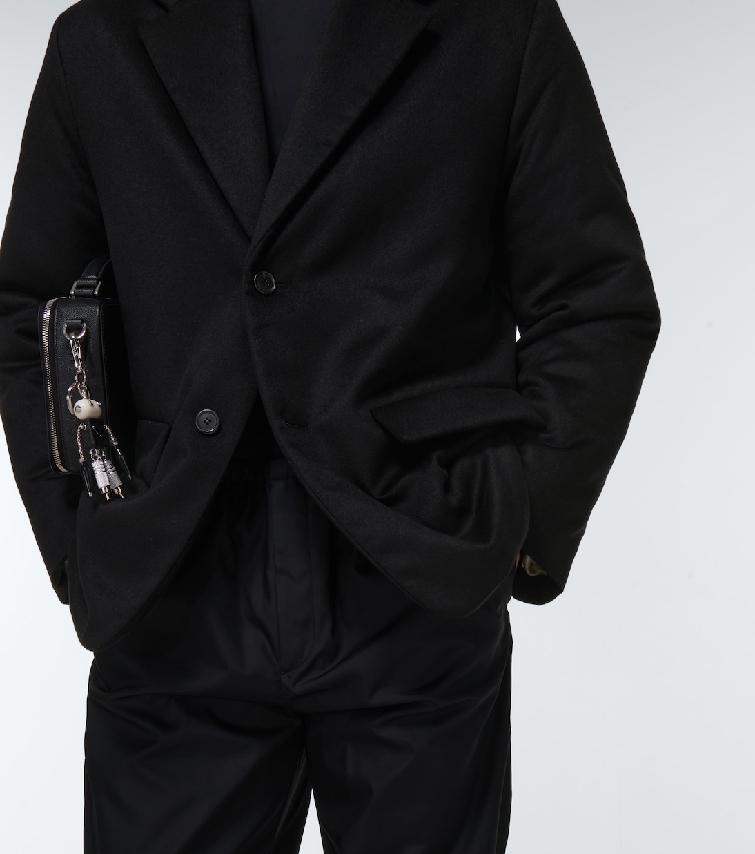 Oversize-Blazer aus Kaschmir | Prada