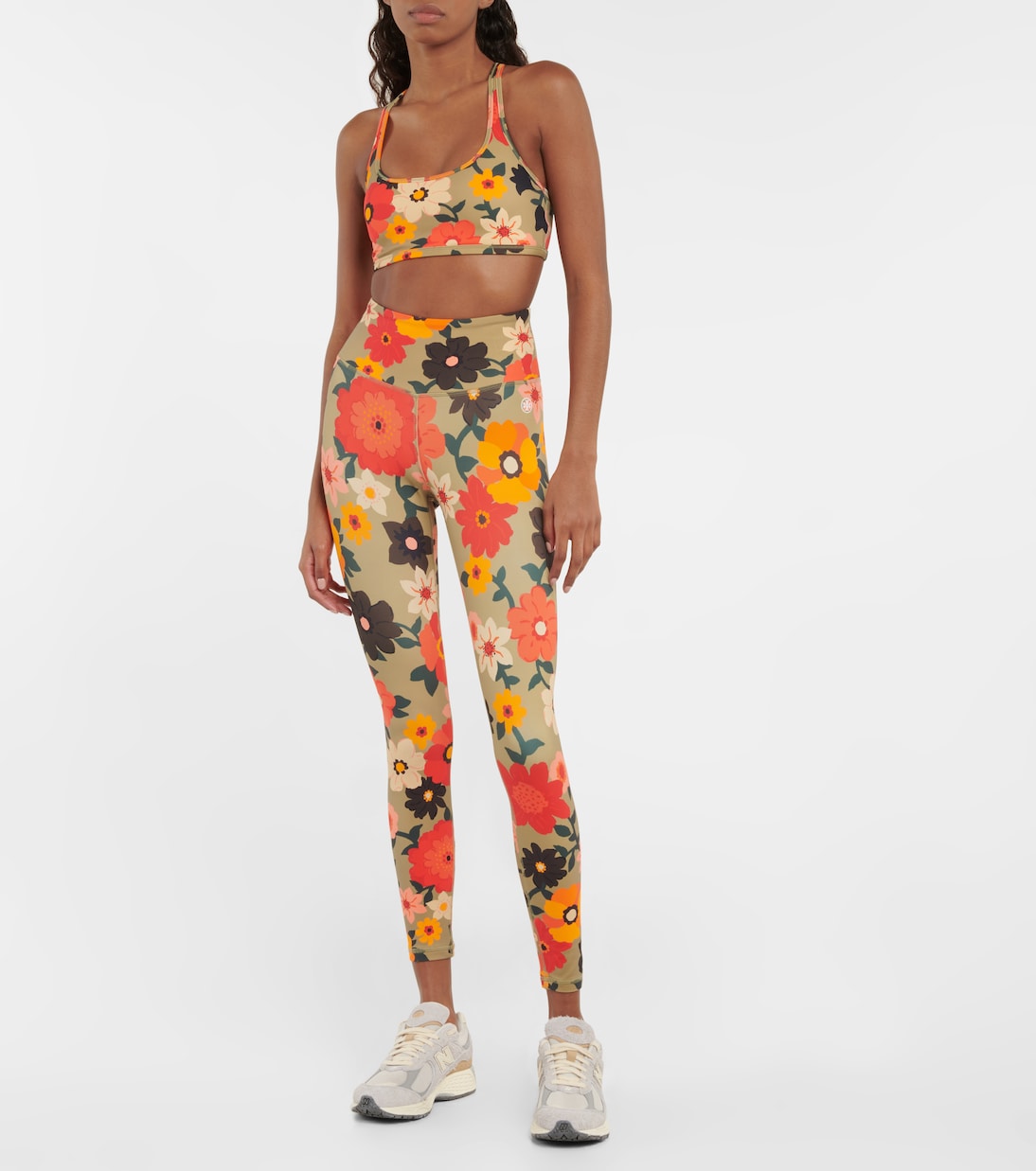 Bedruckter Racerback-Sport-BH | Tory Sport
