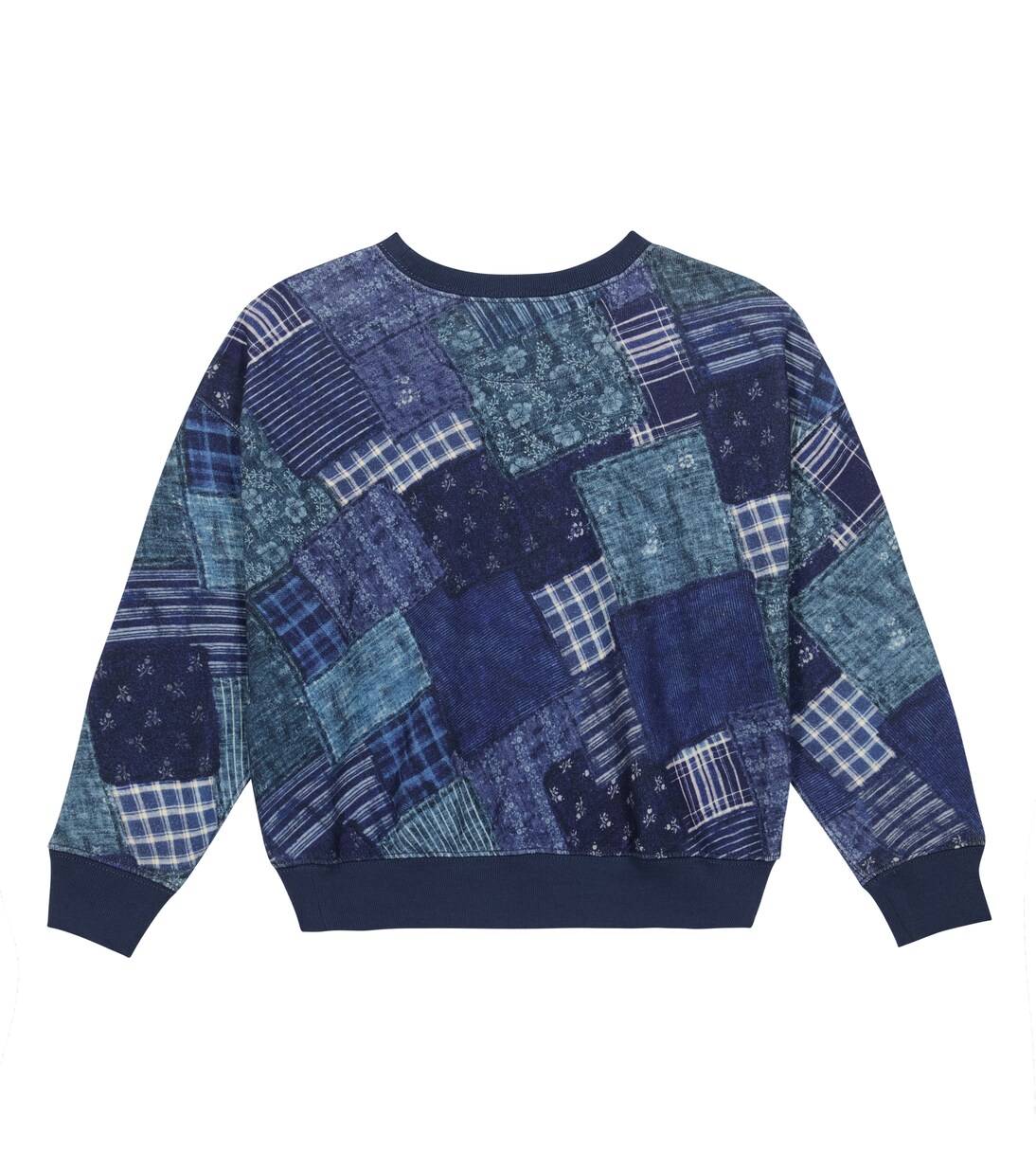 Sudadera en mezcla de algodón patchwork | Polo Ralph Lauren Kids