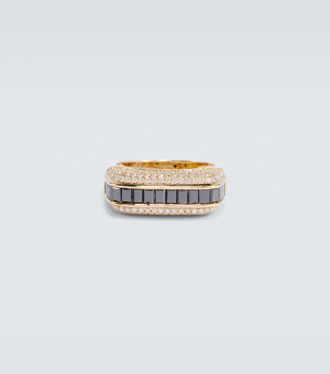 Anello Empress in oro 18kt con diamanti | Rainbow K