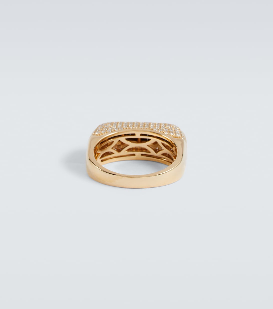 Anello Empress in oro 18kt con diamanti | Rainbow K