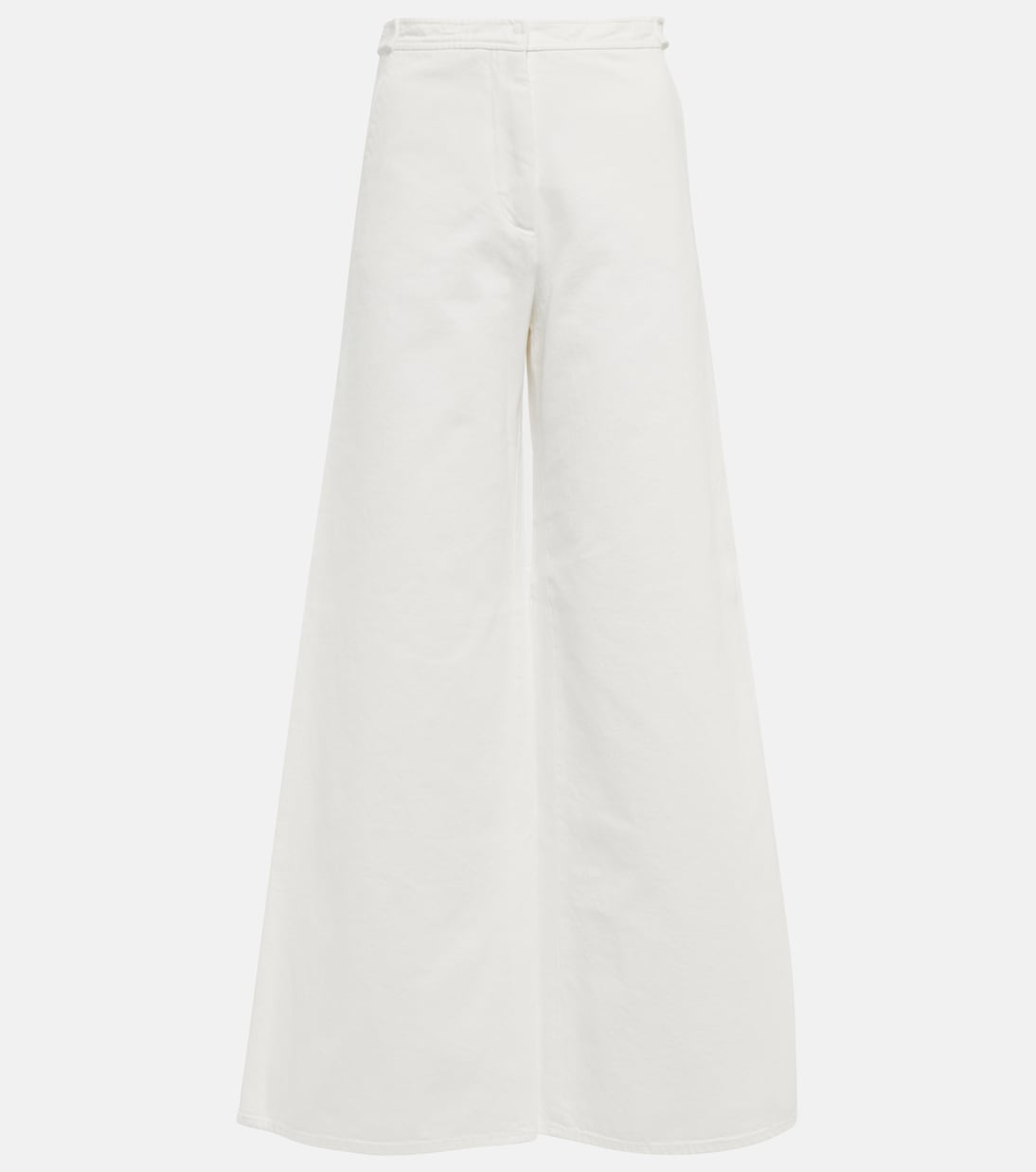 Jeans anchos de tiro alto | Loro Piana