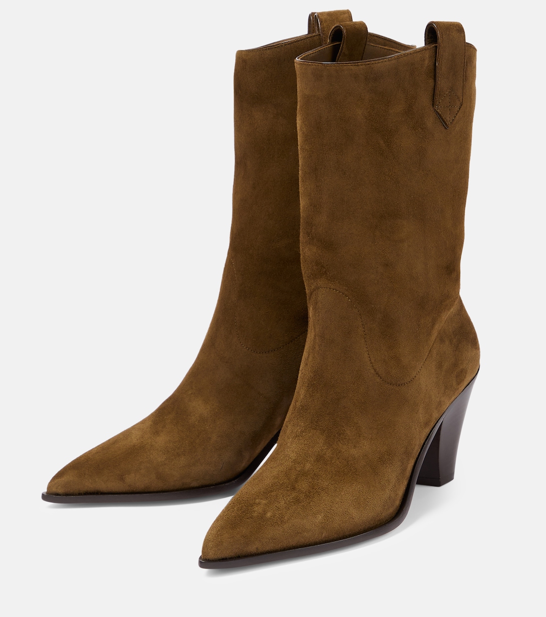 Boogie suede cowboy boots | Aquazzura