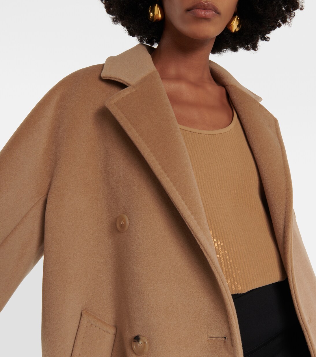 Abrigo Rebus de lana y cachemir | Max Mara