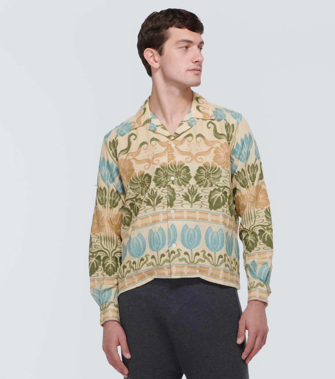 Camicia Tulipa con stampa | Bode