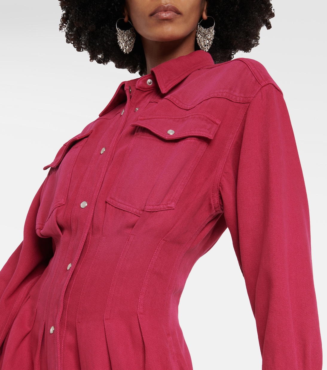 Tomia tencel midi dress | Marant Etoile