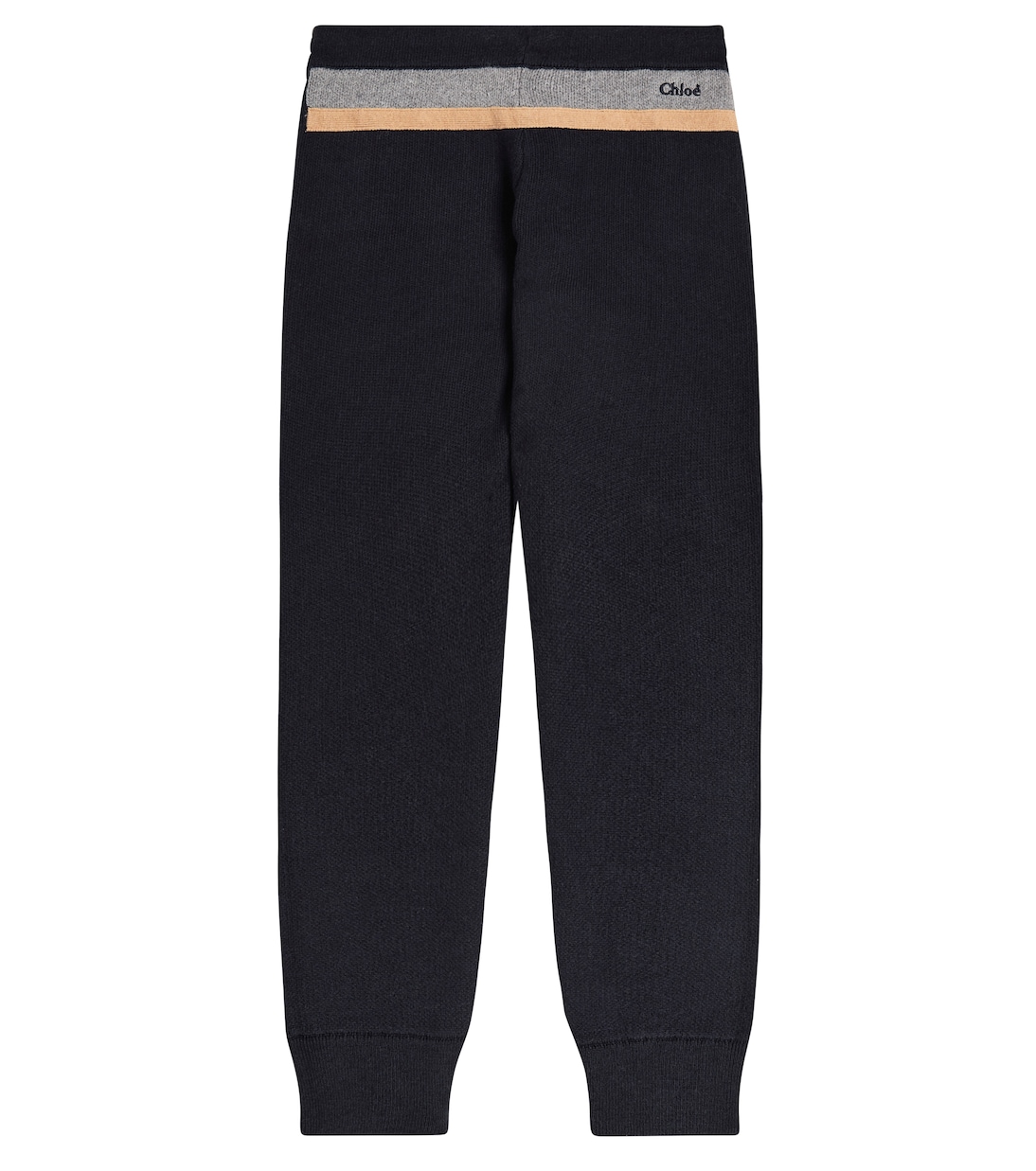Pantalones deportivos de algodón y lana | Chloé Kids