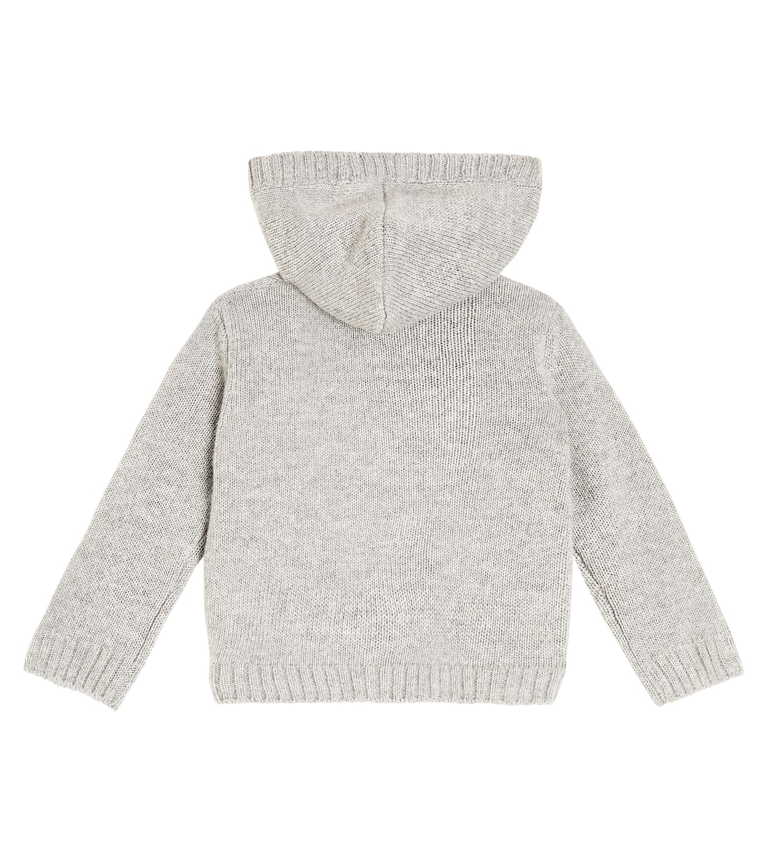 Baby - Felpa in lana con cappuccio | Il Gufo