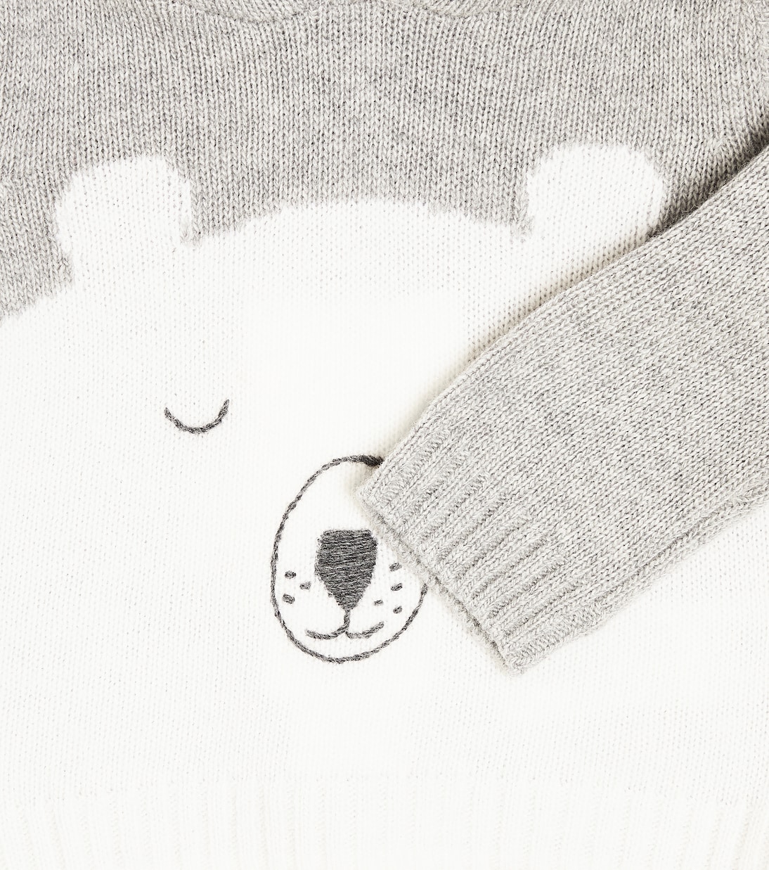 Baby - Felpa in lana con cappuccio | Il Gufo