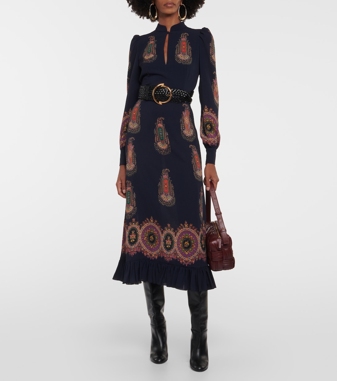 Midikleid aus Crêpe | Etro