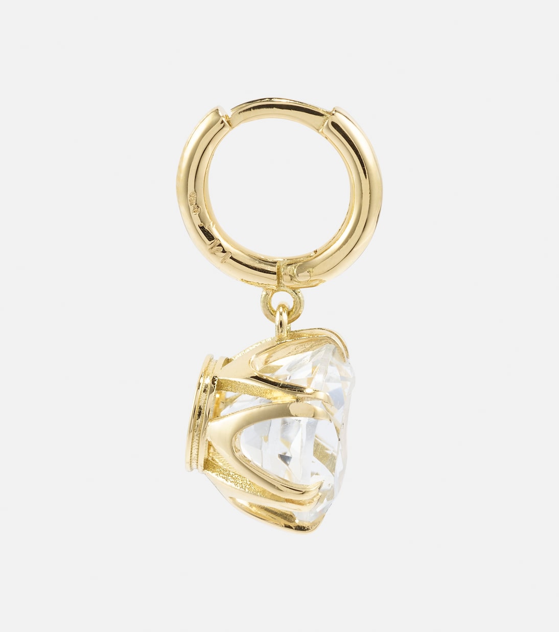Orecchini in oro 18kt con topazio di ILEANA MAKRI, design elegante per giovani