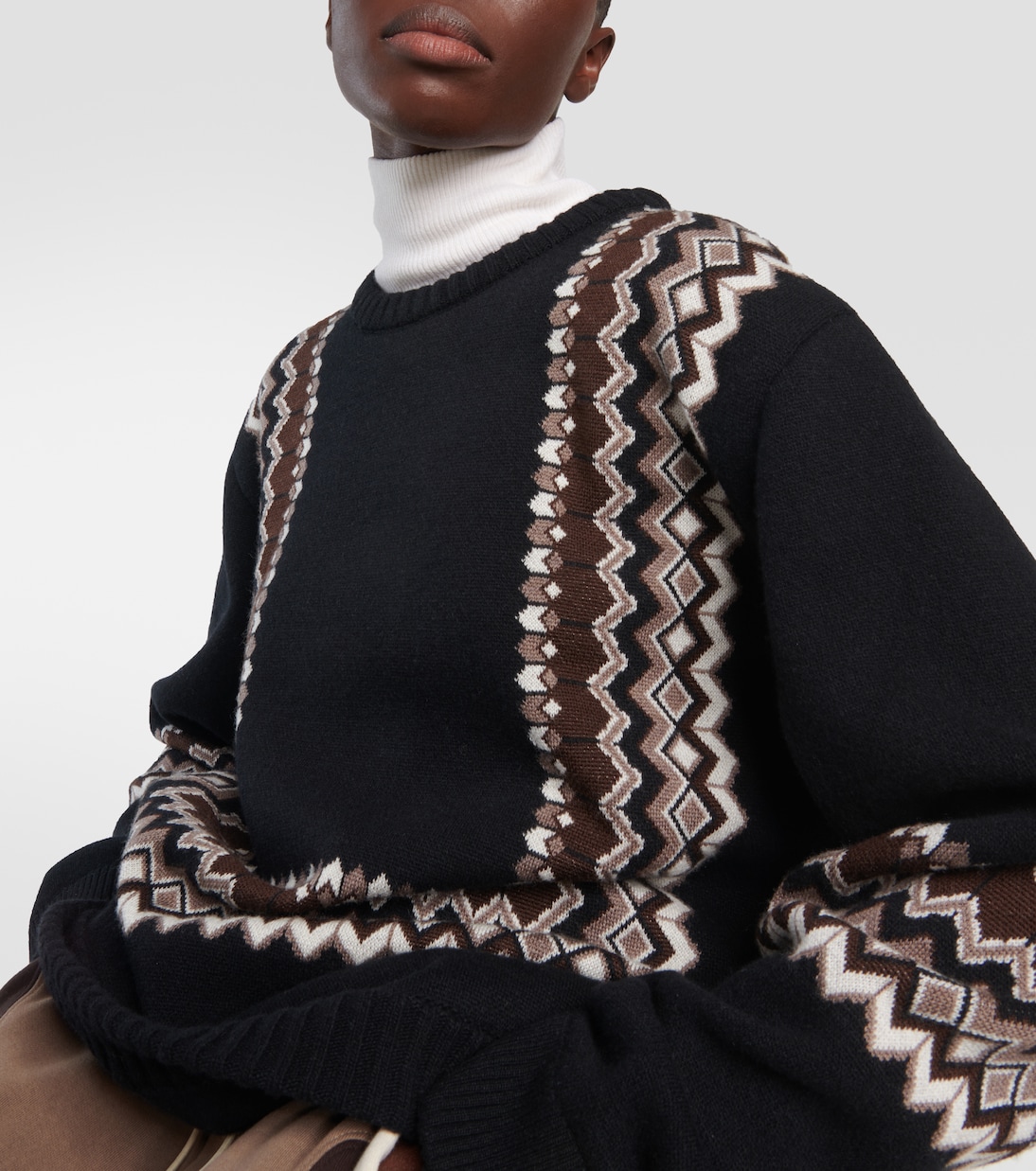 Jersey en jacquard de mezcla de lana | Chloé